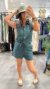 Chemise émeraude REGLISSE G&M