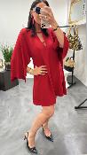 Robe courte rouge M2352A MR