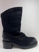 Bottines nubuck noir S040