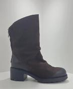 Bottines cuir marron S040 