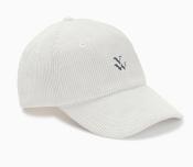 Casquette velours ivoire Vanessa Wu 