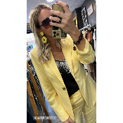Blazer jaune Sophie