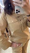 Blouse coton sable ZENITH BB