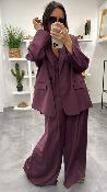 Pantalon fluide bordeaux P6D9KICC IMPERIAL 