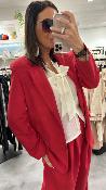 Veste blazer rouge M6225G MR