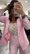 Veste blazer fluide rose JV06JHF IMPERIAL