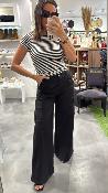 Pantalon cargo noir KSPA7629 KKS