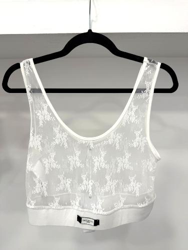Brassière en dentelle blanc RIH1JMX IMPERIAL