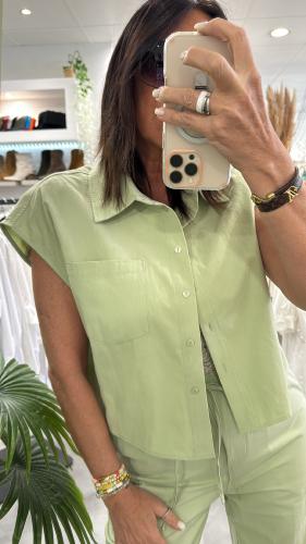 Chemise menthe RISE G&M