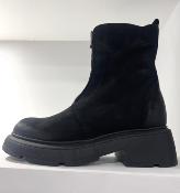 Bottines cuir noir RF8036