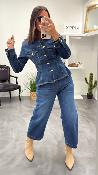 Veste en jean cintrée 054-217900 BSB