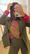 Blouse à motifs M5430C MR