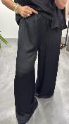 Pantalon fluide noir M8370P MR