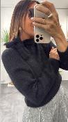 Pull col nœud noir MRK691 MR