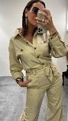 Combinaison pantalon beige NORD
