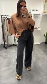 Sweat-shirt pailleté cognac TV58KDY IMPERIAL  