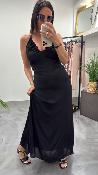 Robe longue noir M2379A MR