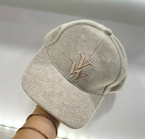 Casquette velours beige CA006