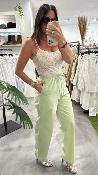 Pantalon menthe RHODE G&M
