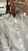 Chemise blanche à bijoux KXCM0082 KKS