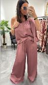 Top one shoulder mauve M9140T MR