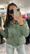 Veste kaki à sequins 51079379 MM