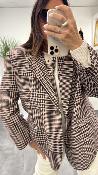 Veste Blazer oversize marron S38M0111 Souvenir