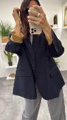 Veste Blazer oversize bleu marine JQ44KIC IMPERIAL