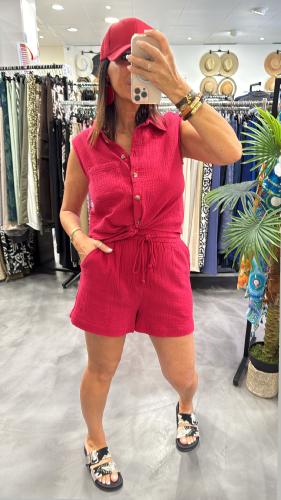 Short cerise RIO G&M
