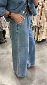 Pantalon large jean POMPON G&M