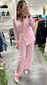 Veste blazer fluide rose JV06JHF IMPERIAL