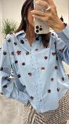 Chemise  motifs sequins C844Y005A DIXIE 