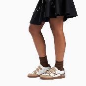 Basket blanc et beige LAURETTE WU BK2785