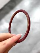 Bracelet mini jonc violet