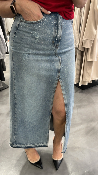 Jupe en Jeans strass 50924229