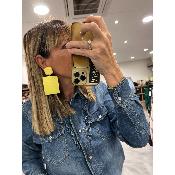Boucles Oreilles lola Jaune 