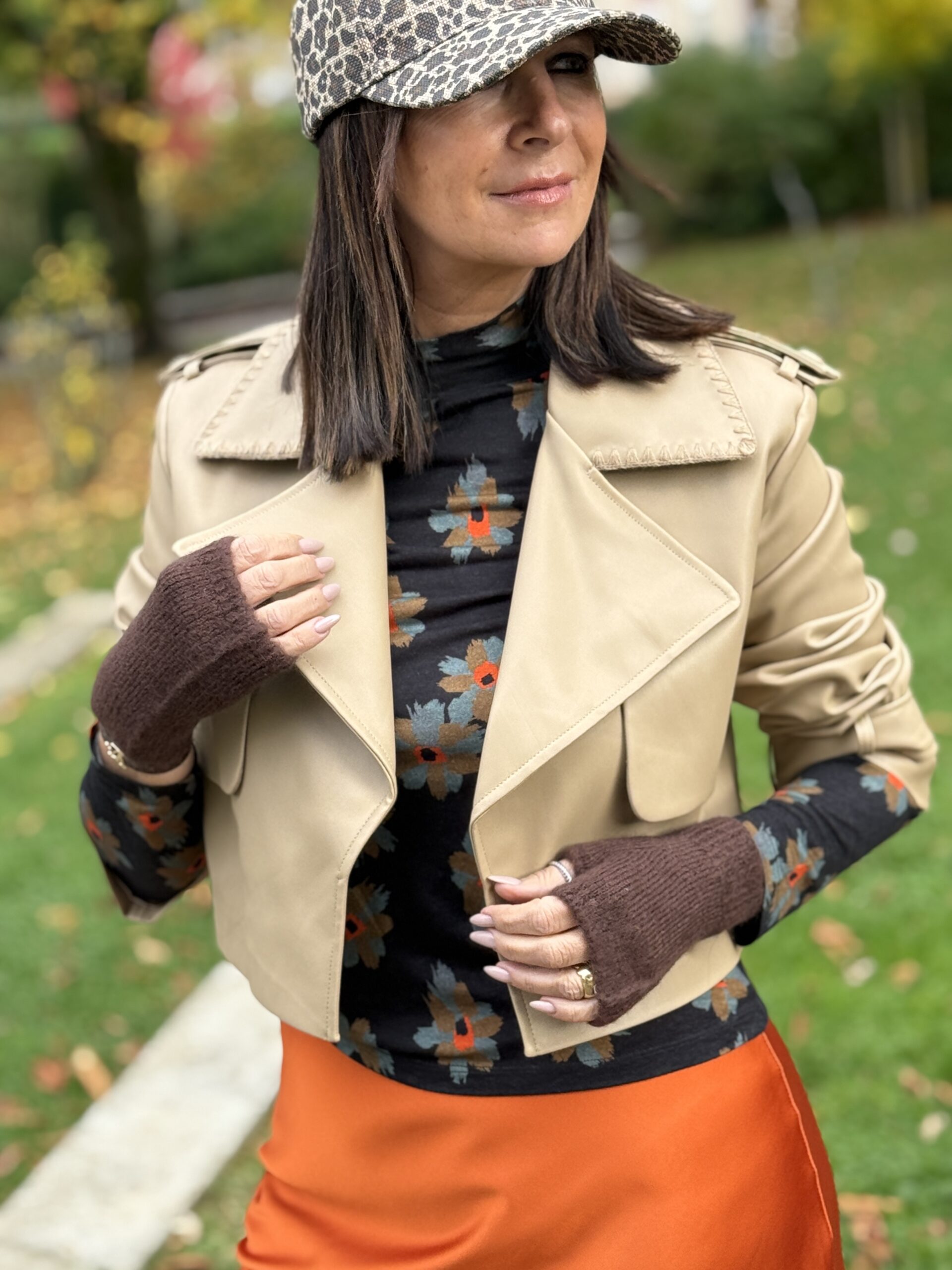 cuir top motif retro nicethings même road