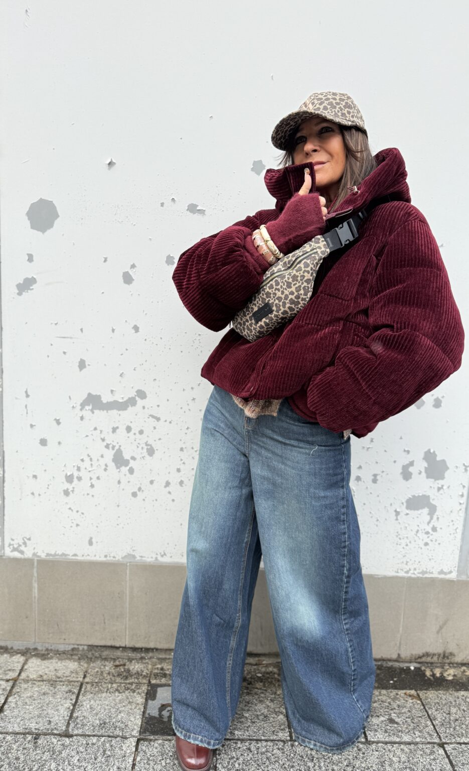 doudoune velours bordeaux souvenir 7