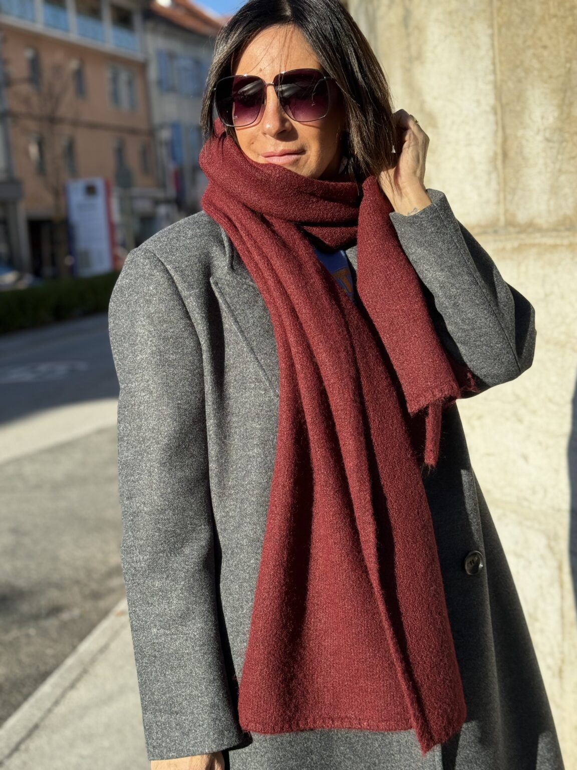 echarpe bordeau grâce&mila2