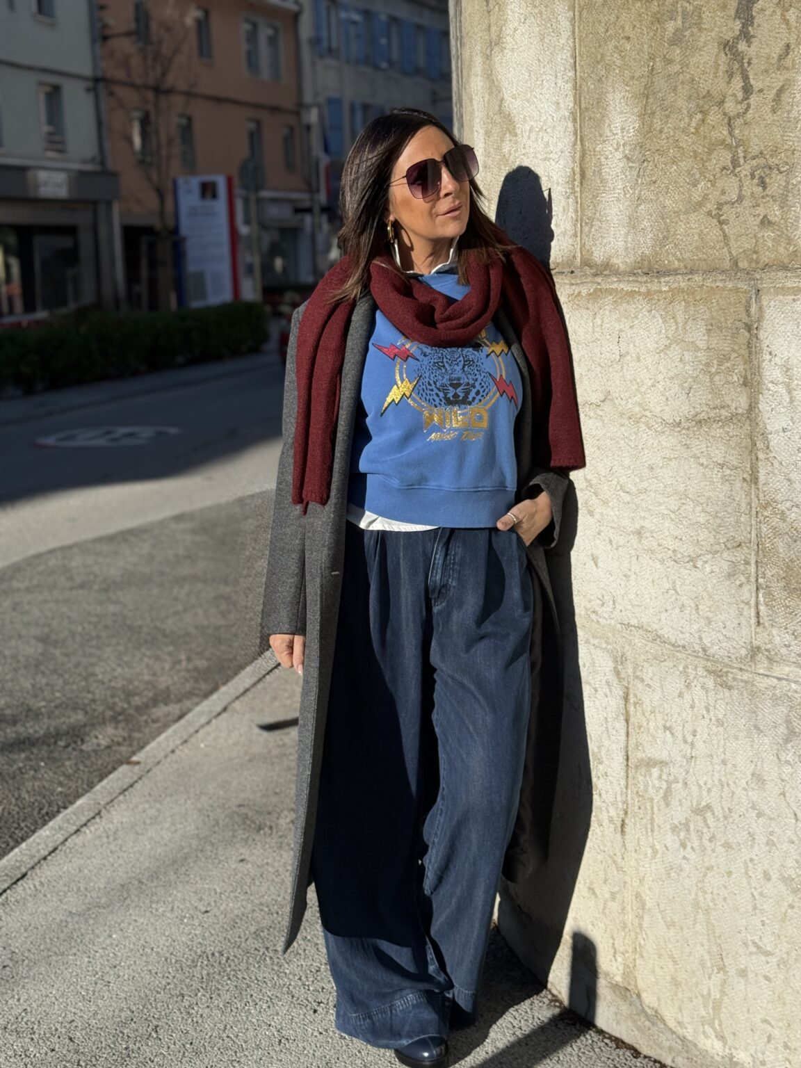 look manteau jean sweat imperial myhellojoy lapetiteetoile.2