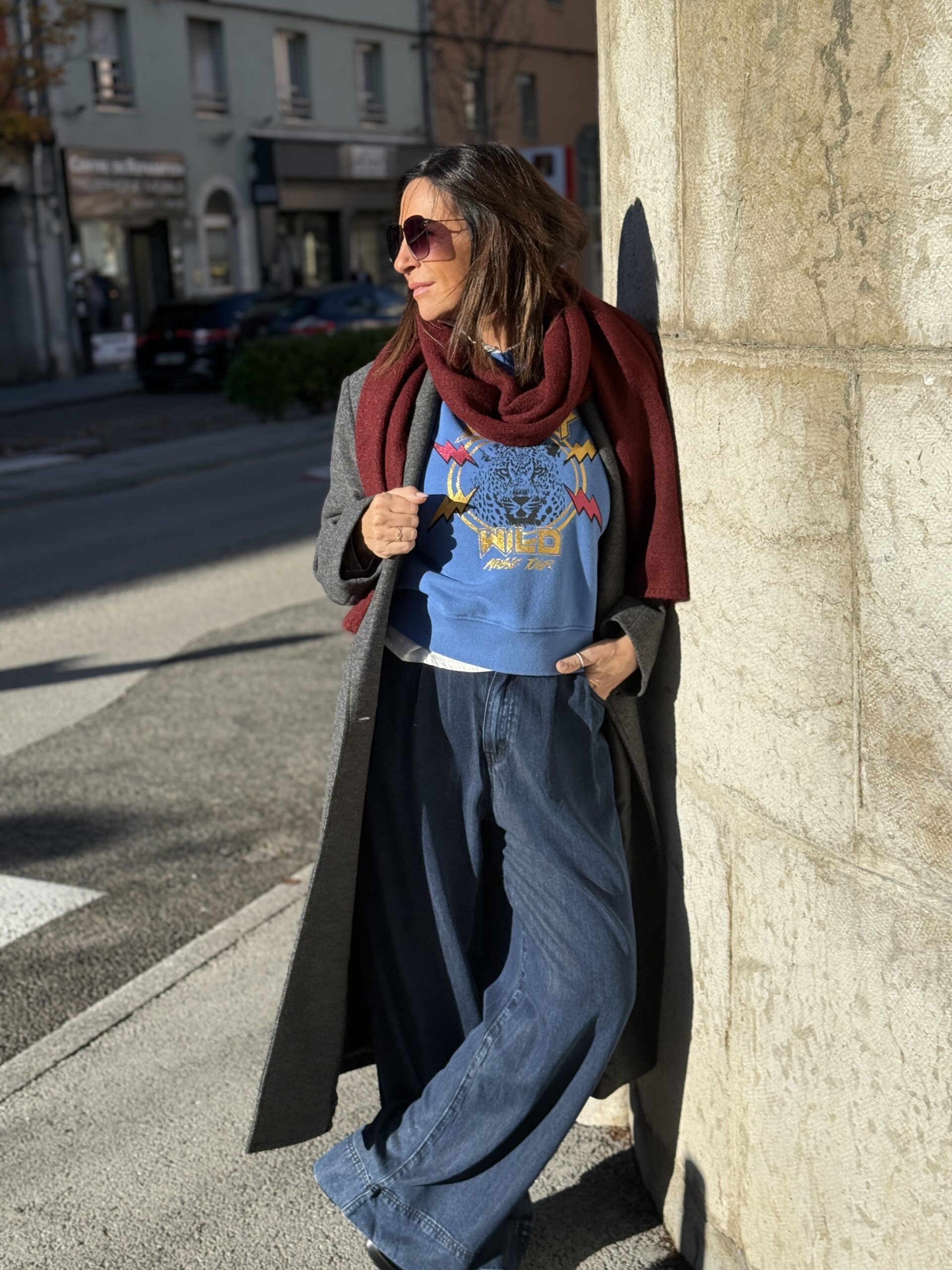 look manteau jean sweat imperial myhellojoy lapetiteetoile.3