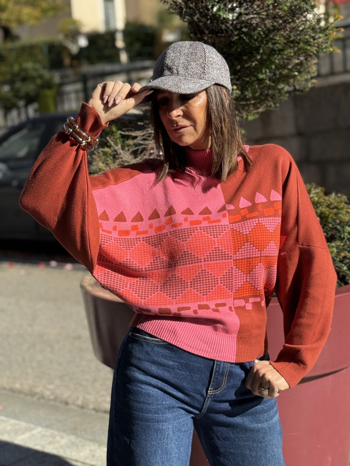 pull rose orange bluts