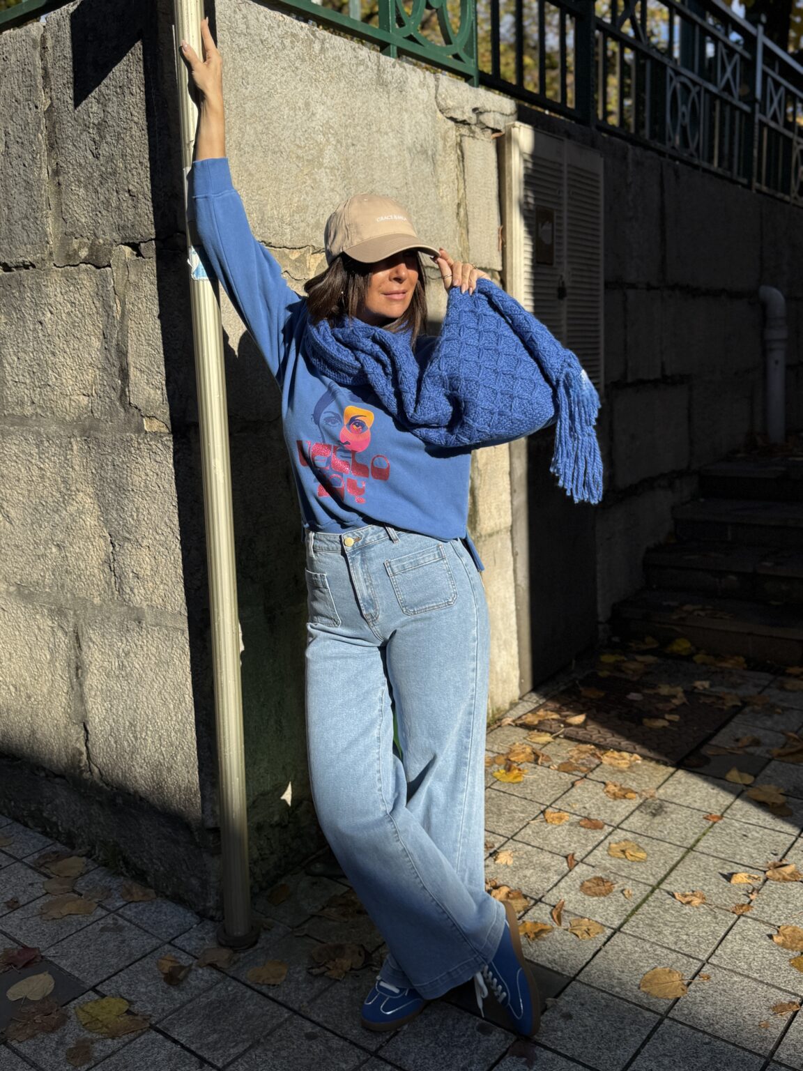sweat jean bleu lapetiteetoile myhellojoy