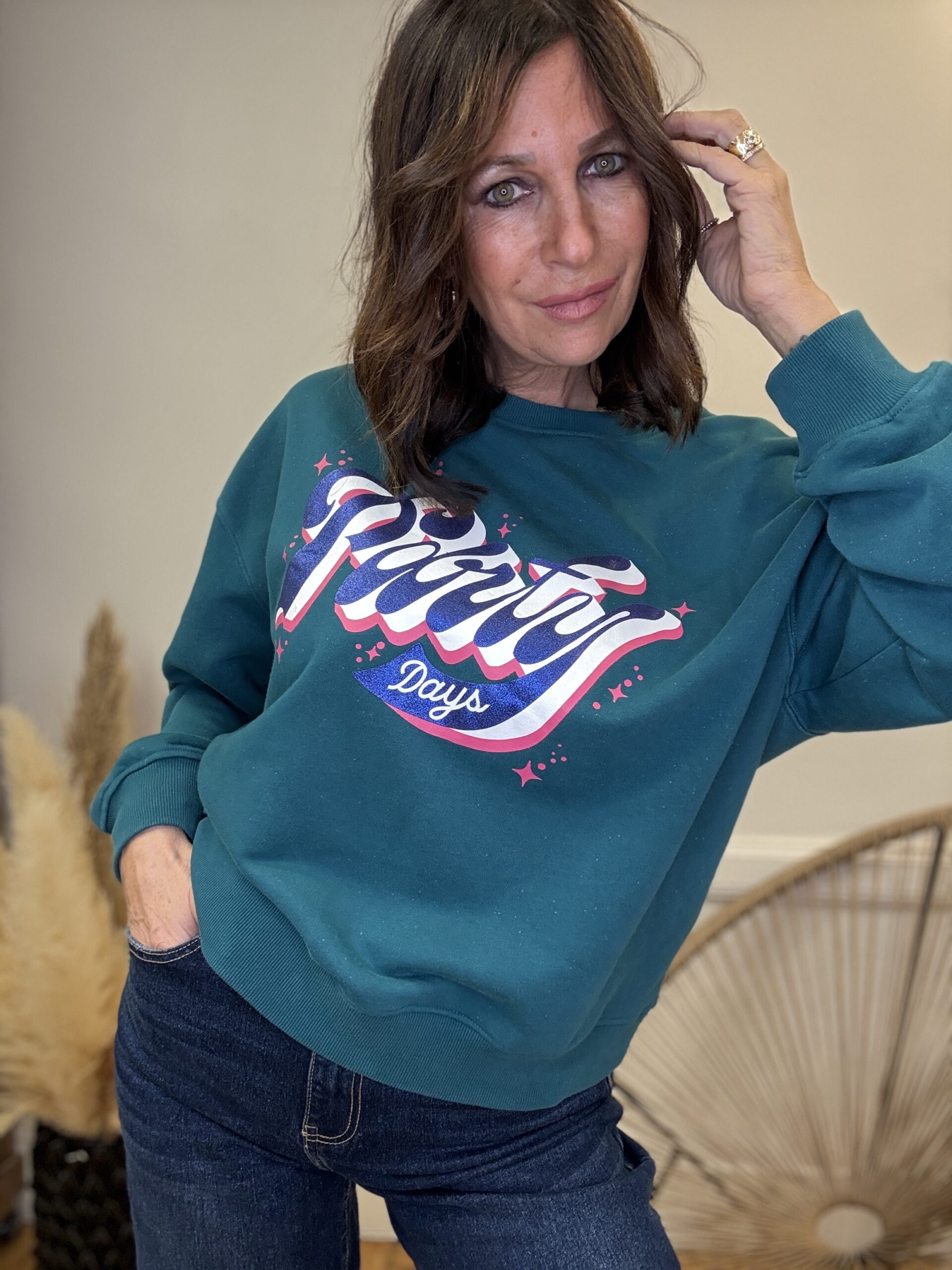 sweat party bleupetrole myhellojoy6