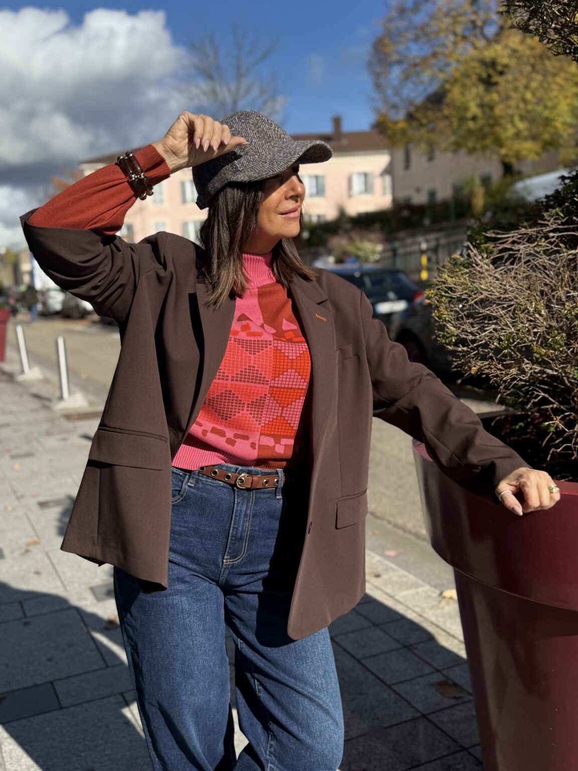 veste marron imperial