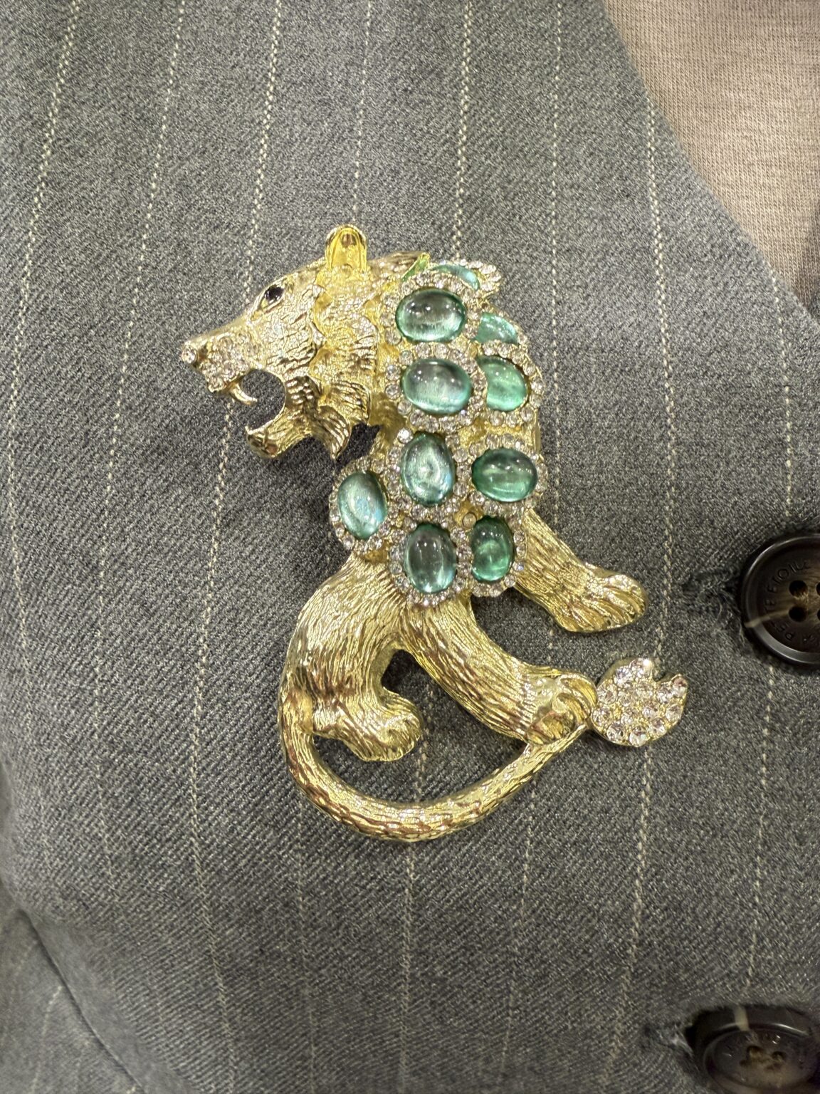 broche enfant & ballons émail bleu, vert et blanc (copie)