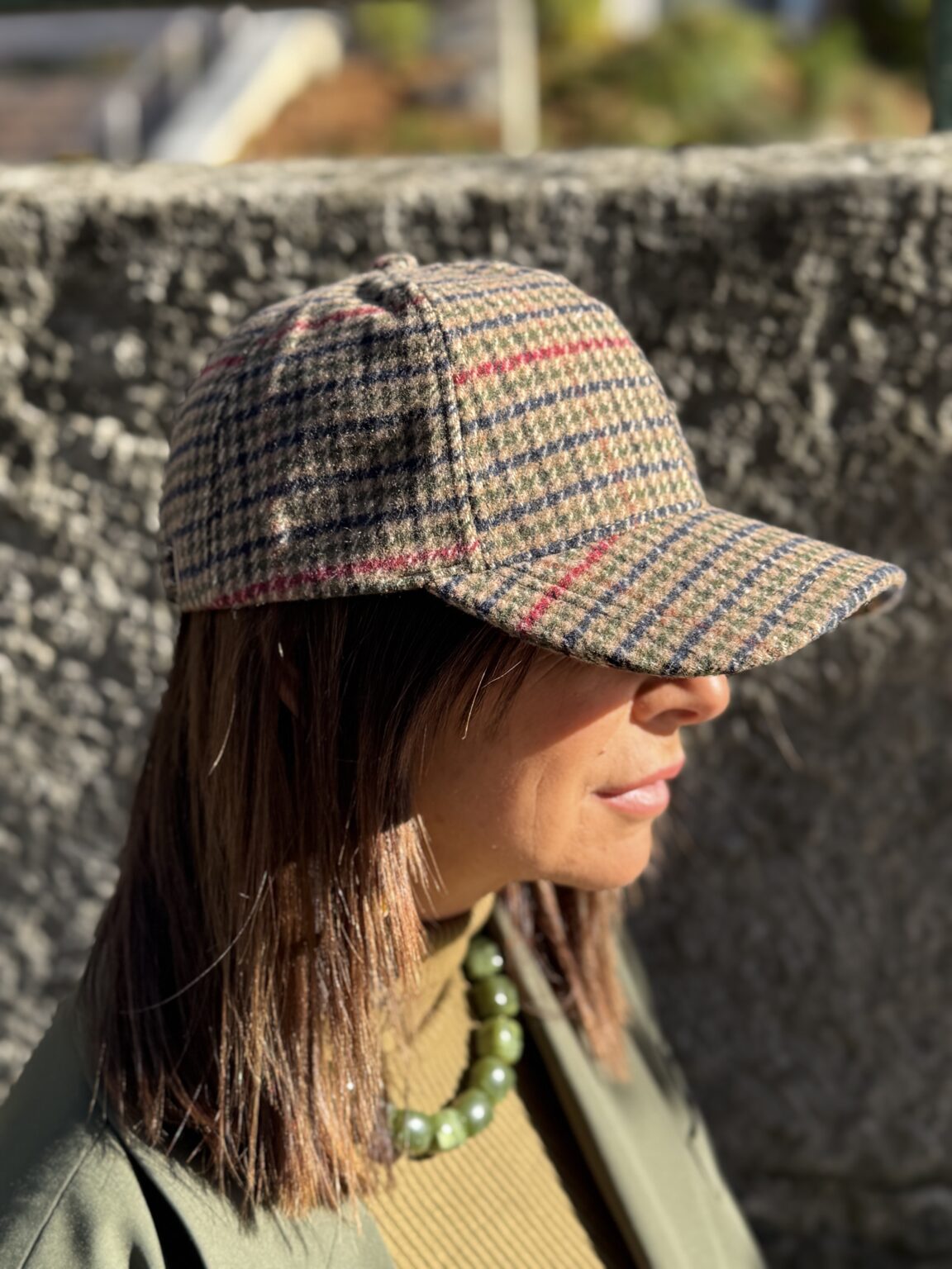 casquette pied de poule kak1