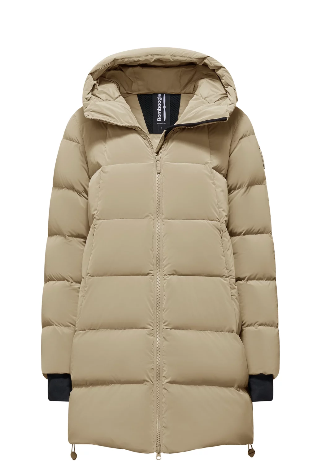 doudoune longue matelassée beige (copie)