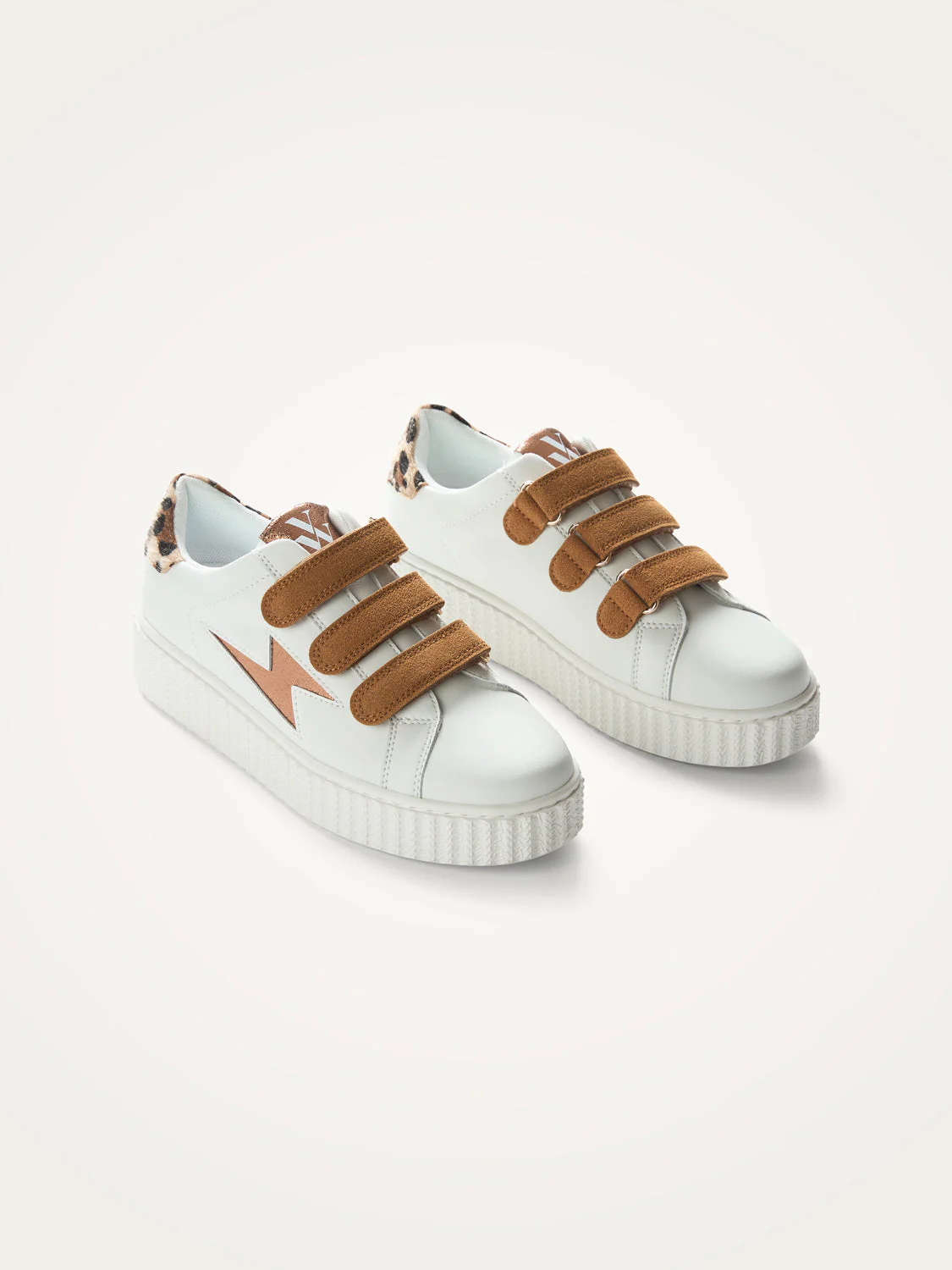 baskets à scratch délia camel & bronze