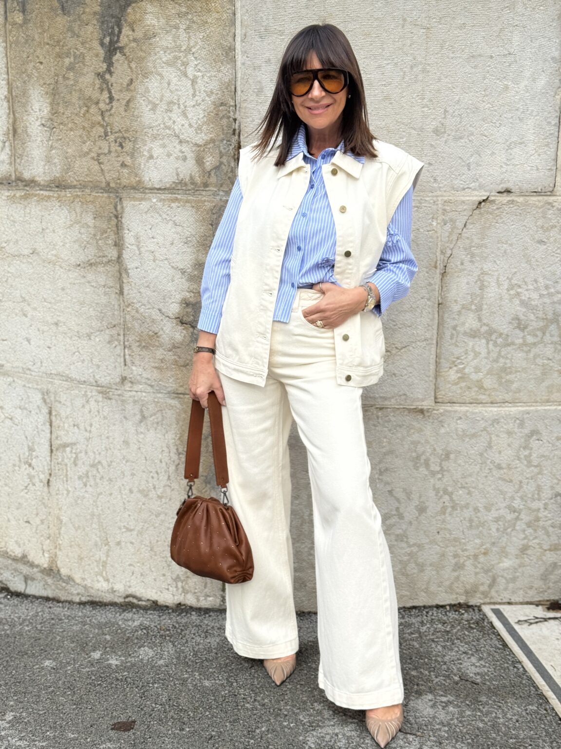 look Élégance décontracté